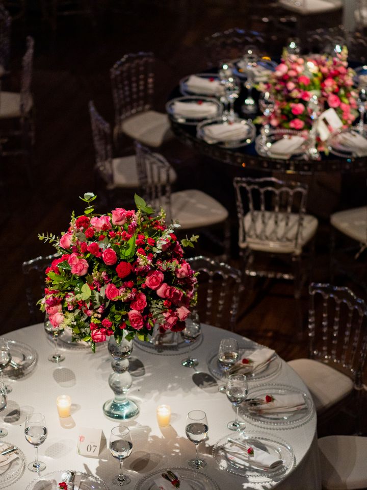 Reception tables